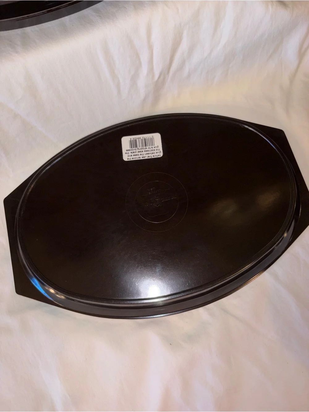 Like new Nordic Ware Steak 'n Fajita Sizzling Platter Server set OF 6